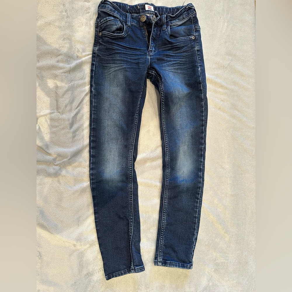 TUMBLE ‘N DRY Boys Size 9/10 Blue Distressed Jeans